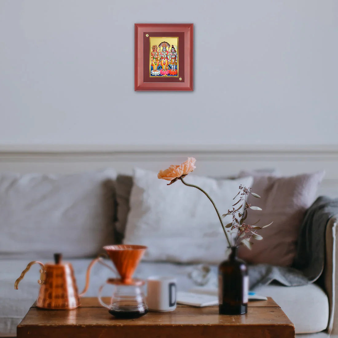 Decorate Your Meditation Space with a Vishnu Photo Frame for Spiritual Harmony