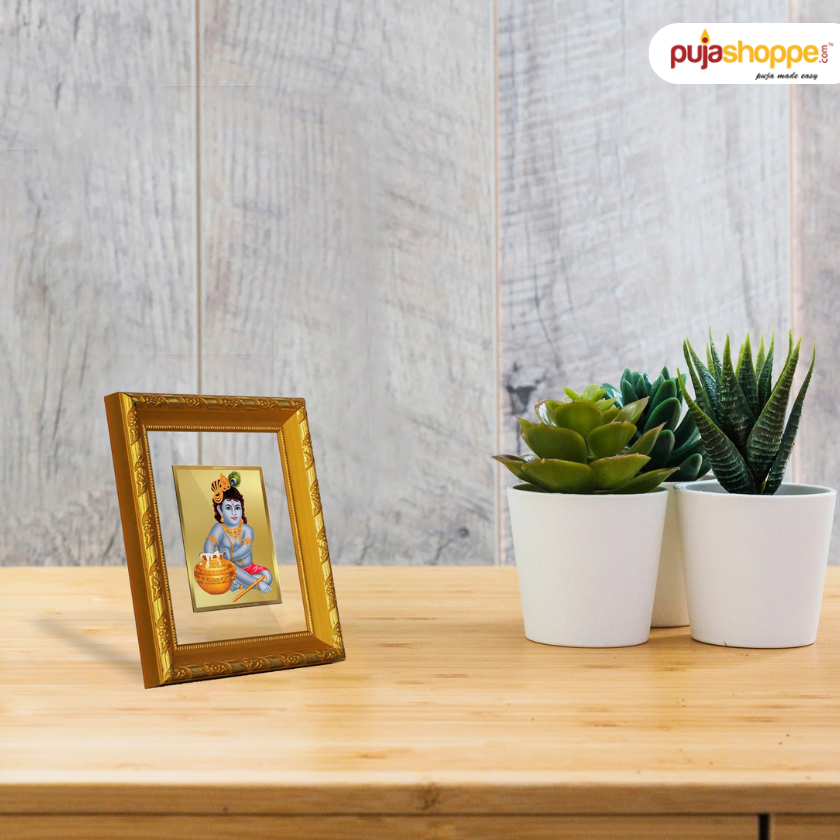 Create a Sacred Space with Bal Gopal Wall Hanging Frames from Online Stores