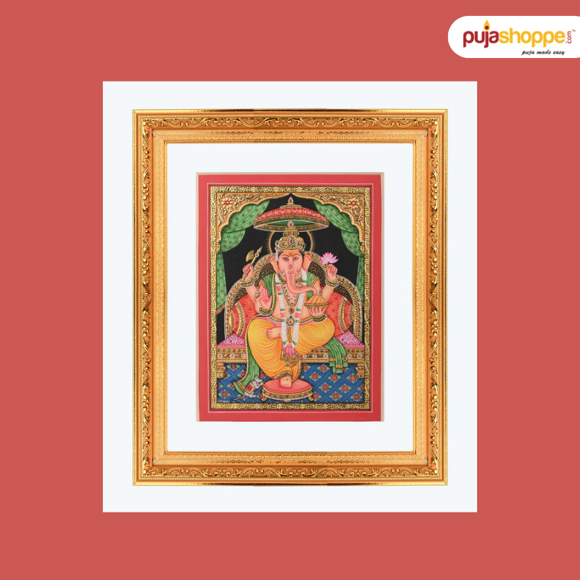 Ganesh idol for car dashboard