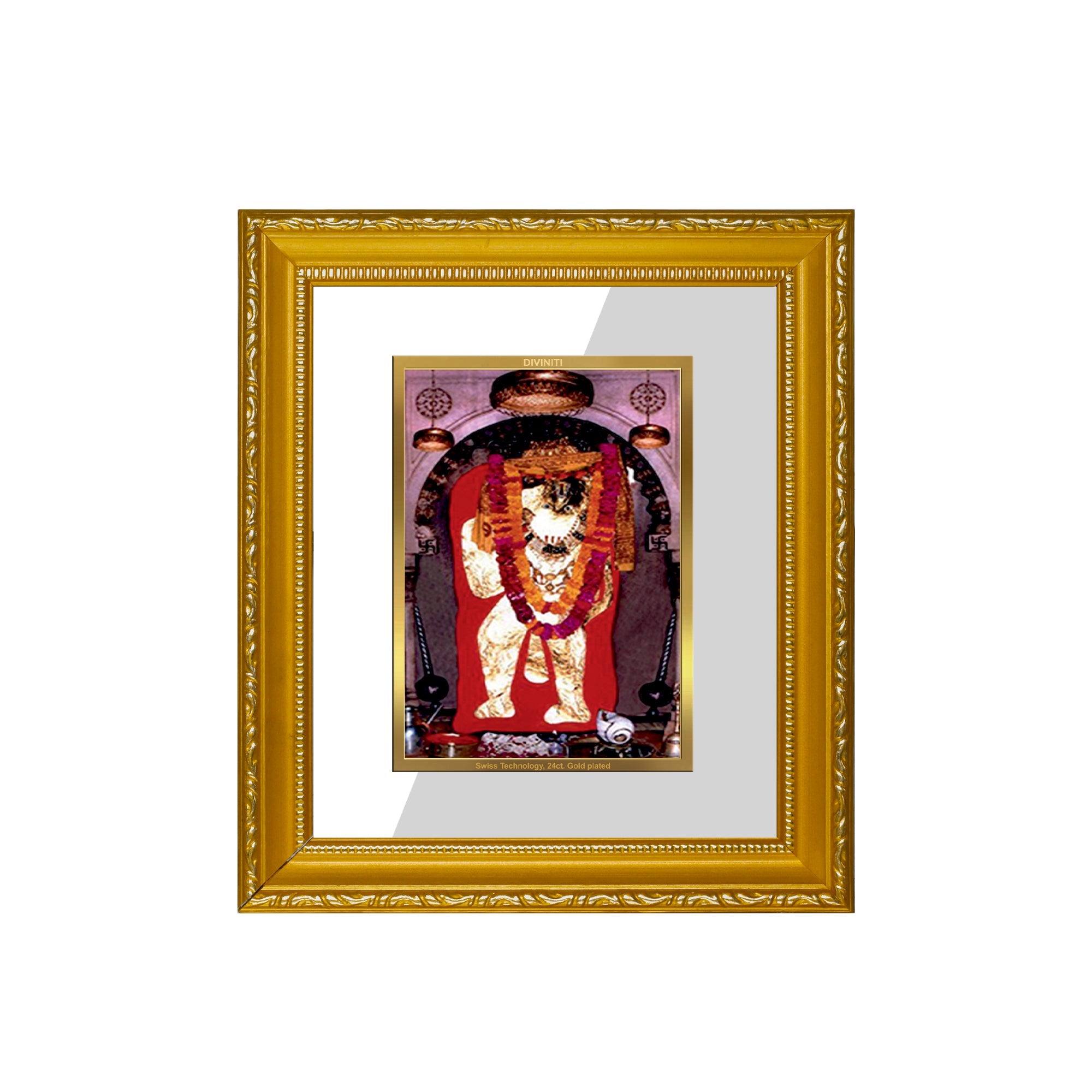 DIVINITI Mehandipur Balaji Gold Plated Wall Photo Frame| DG Frame 101 ...