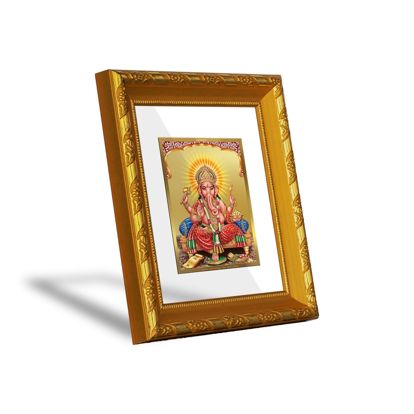 24K Gold Ganesha Wall Hanging | Divine Home Decor