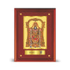 24K Gold Plated Balaji Photo Frame for Pooja & Corporate