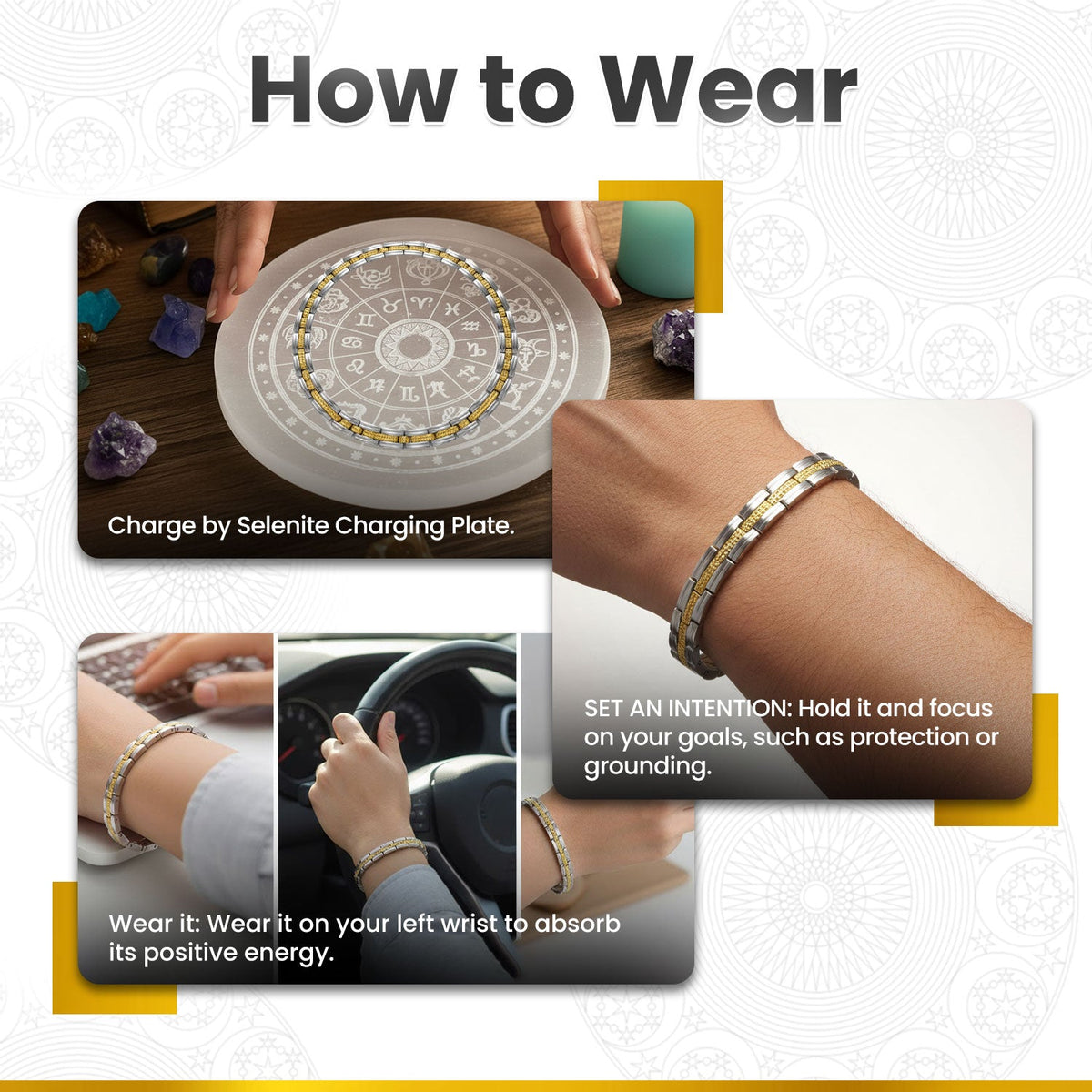 Bio Magnetic Titanium Health Bracelet-(BMTHB-C)