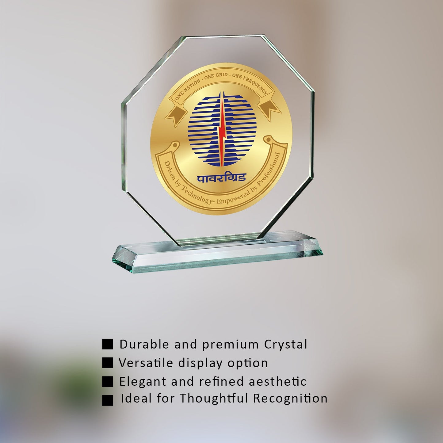 Custom Crystal Trophy for Corporate Gift Solutions