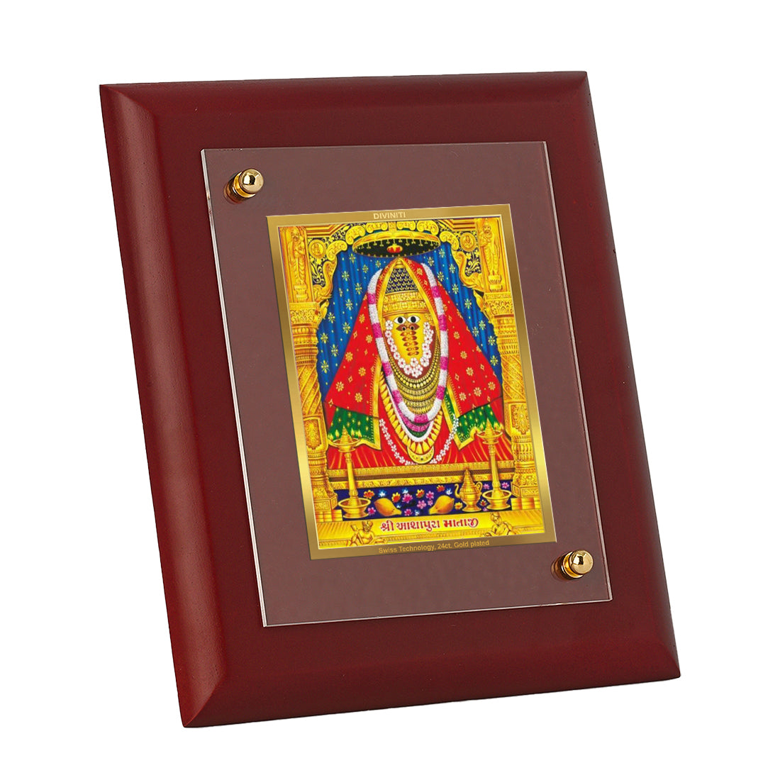 Divine Ashapura Mata Photo Frame for Pooja Room & Gifting