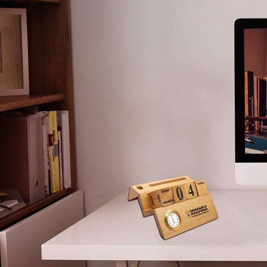 Elegant Customized Calendar & Watch | Corporate Gift