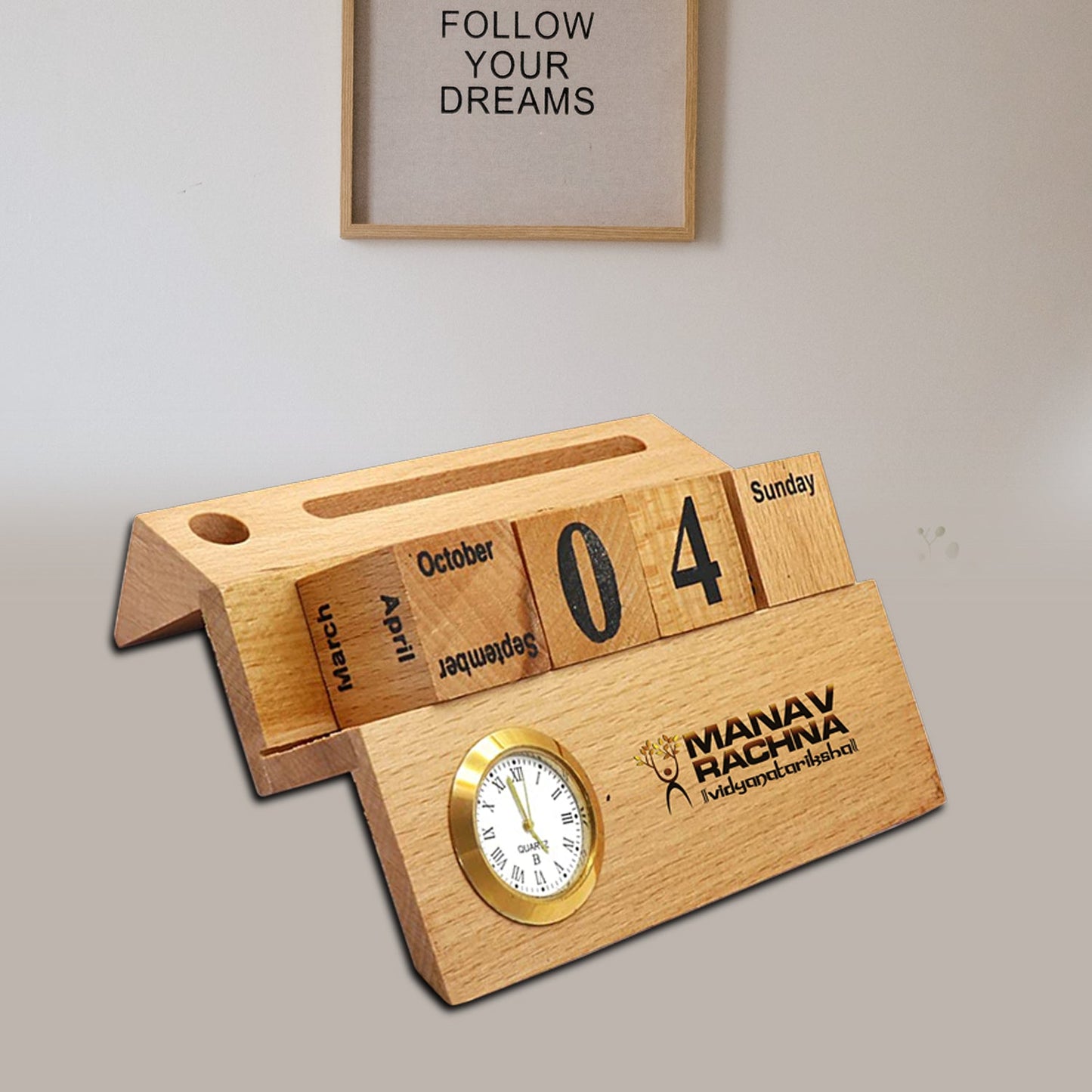 Elegant Customized Calendar & Watch | Corporate Gift