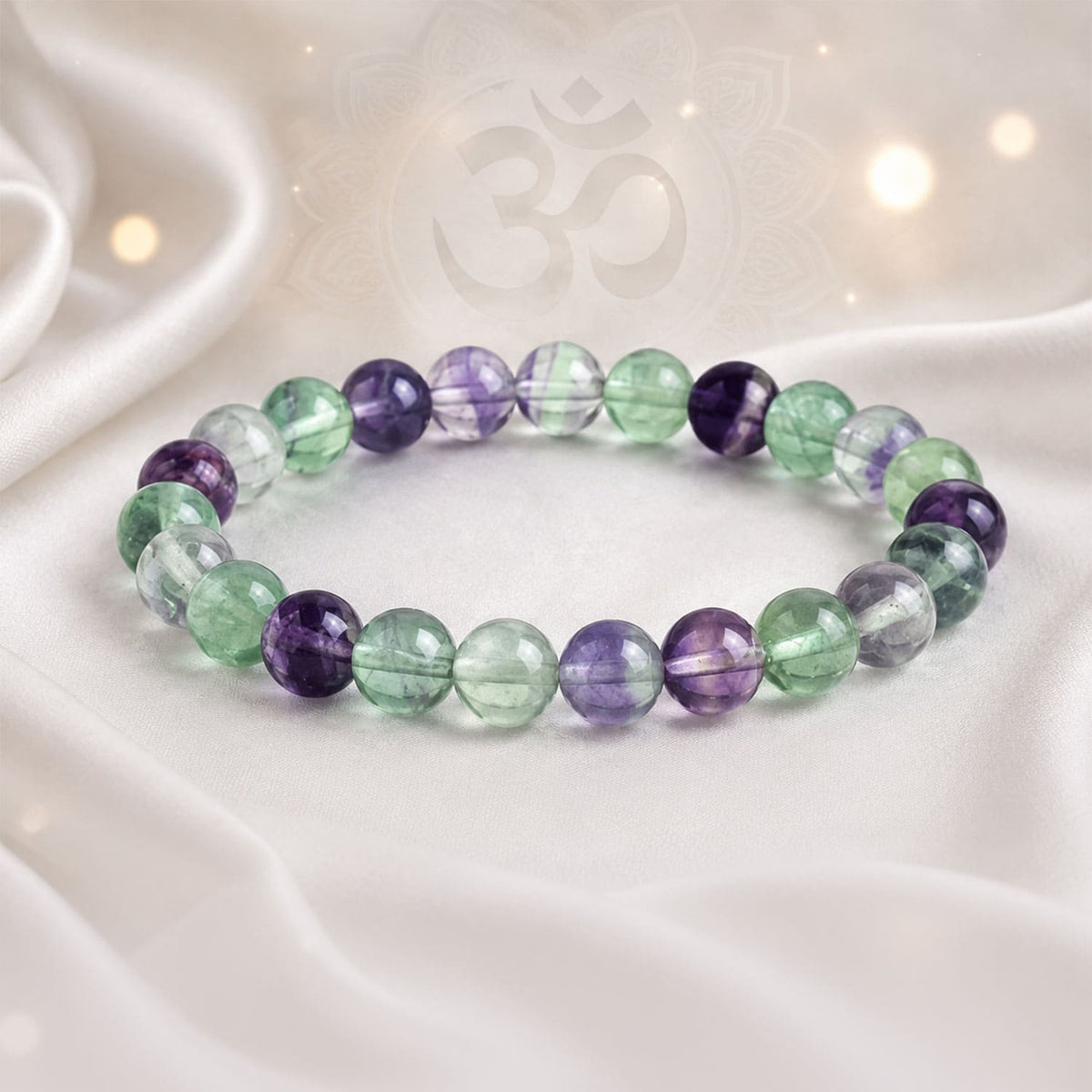 Fluorite New Crystal Bracelet