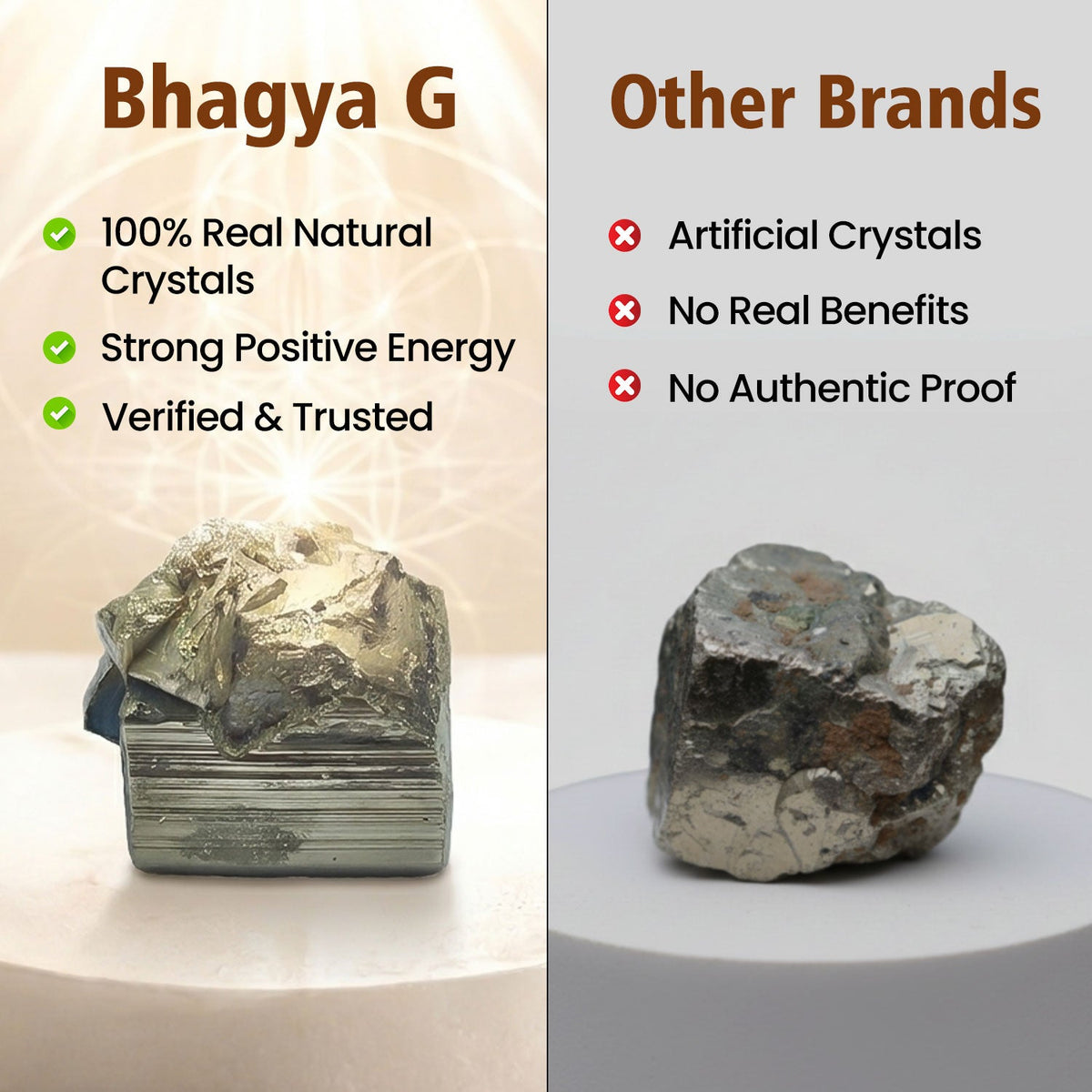 Pyrite Stone AAA
