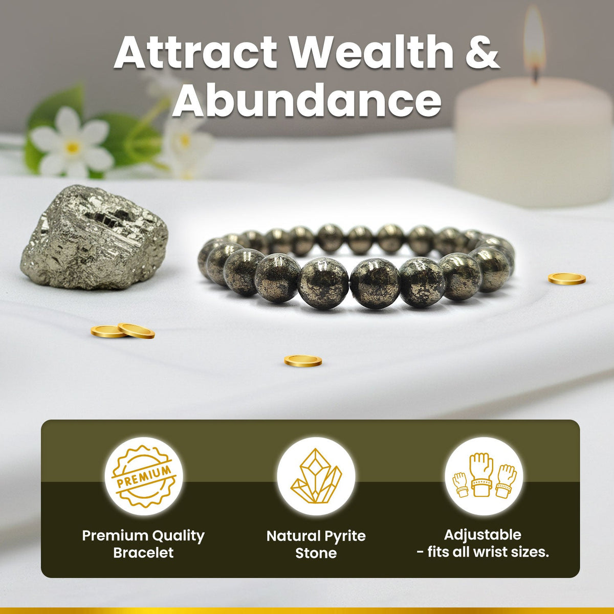Pyrite Bracelet