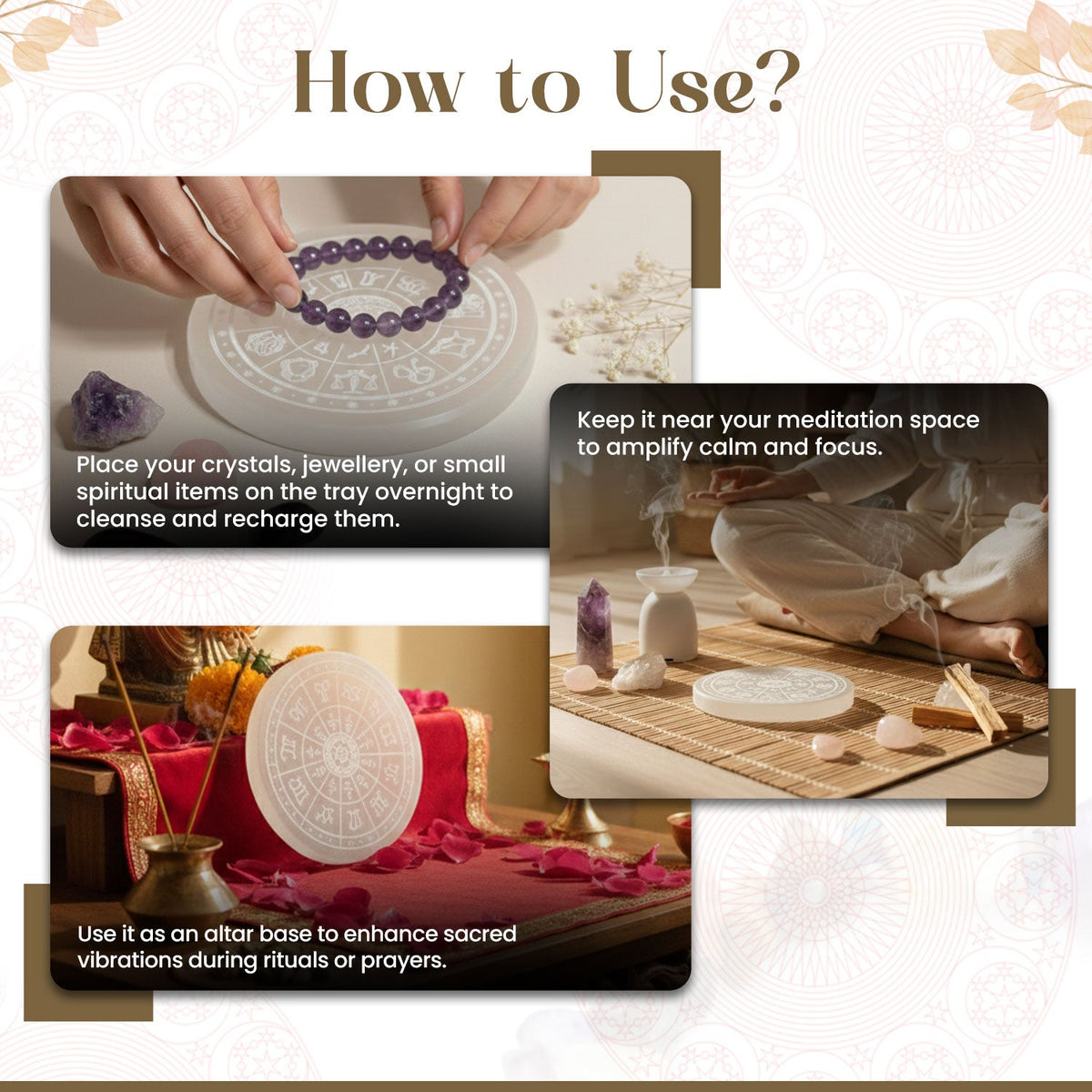 Selenite Plate