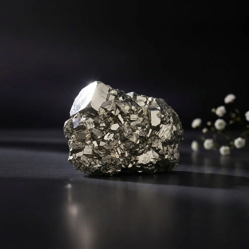 Raw Pyrite Crystal Stone (Chispa)