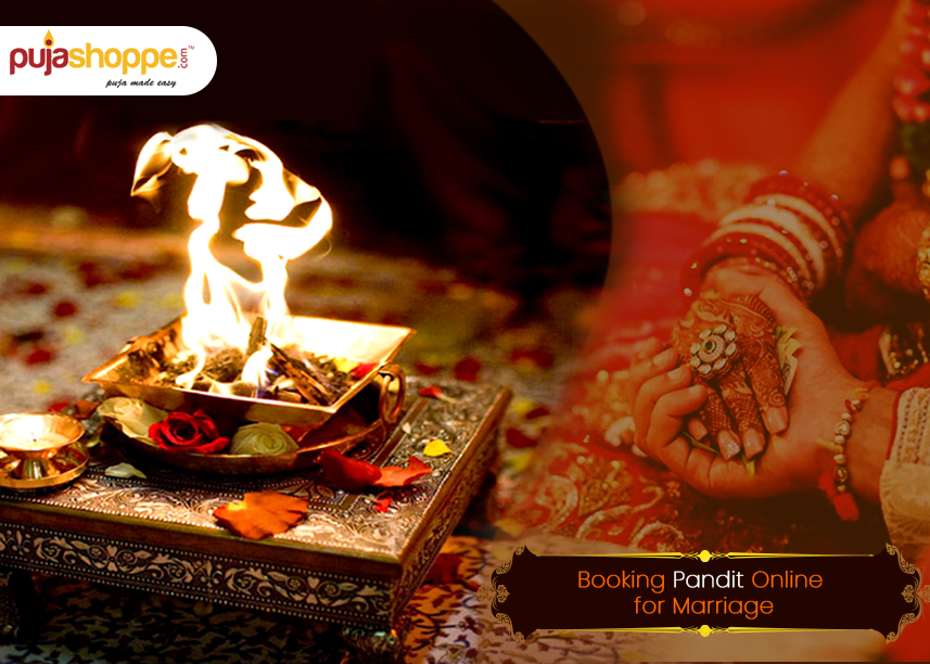 Booking Pandit Online for Marriage