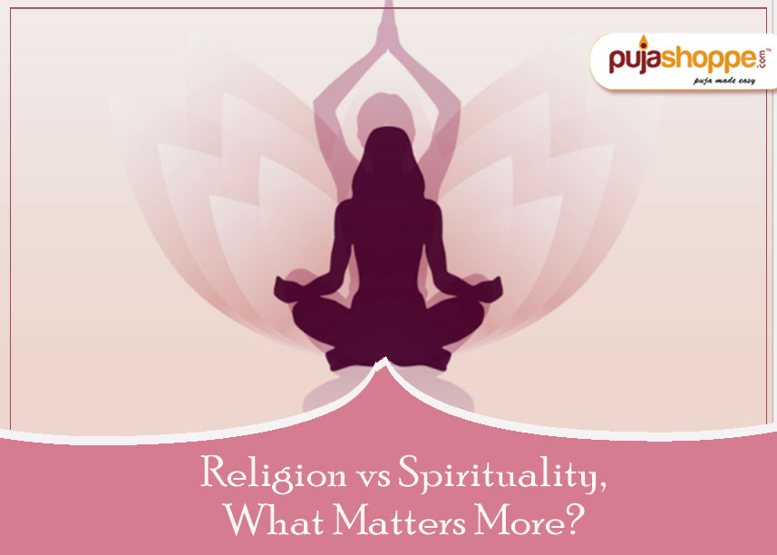 Religion vs Spirituality- pujashoppe