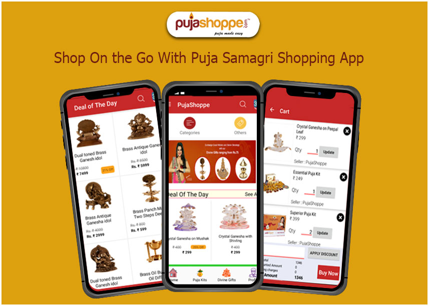 Puja Samagri Shopping App- pujashoppe