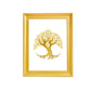Diviniti 24K Gold Plated Tree of Life Photo Frame For Home Decor & Wall Hanging (32.5 CM X 25.5 CM)