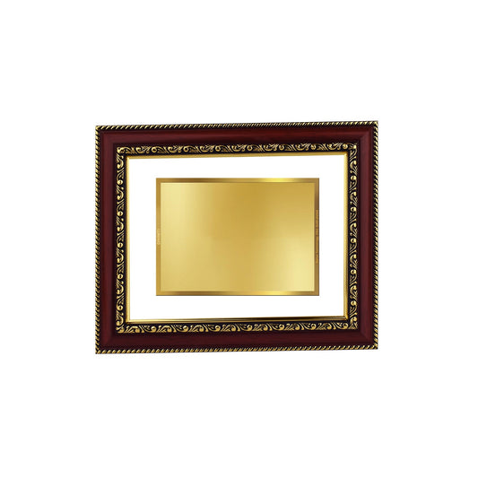 Diviniti Photo Frame With Customized Photo Printed on 24K Gold Plated Foil| Personalized Gift for Birthday, Marriage Anniversary & Celebration With Loved Ones|DG 105 S2