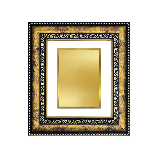 Diviniti Photo Frame With Customized Photo Printed on 24K Gold Plated Foil| Personalized Gift for Birthday, Marriage Anniversary & Celebration With Loved Ones|DG 113 S2