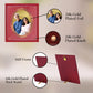 Diviniti Photo Frame With Customized Photo Printed on 24K Gold Plated Foil| Personalized Gift for Birthday, Marriage Anniversary & Celebration With Loved Ones| MDF Frame Size 4