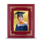 Customized Portrait Frame With Image Printed on 24K Gold Plated Foil For University Students