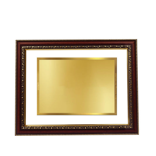 Diviniti Photo Frame With Customized Photo Printed on 24K Gold Plated Foil| Personalized Gift for Birthday, Marriage Anniversary & Celebration With Loved Ones|DG 105 S3