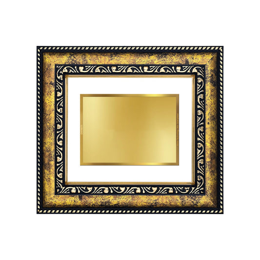 Diviniti Photo Frame With Customized Photo Printed on 24K Gold Plated Foil| Personalized Gift for Birthday, Marriage Anniversary & Celebration With Loved Ones|DG 113 S2