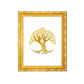 Diviniti 24K Gold Plated Tree of Life Photo Frame For Home Decor & Wall Hanging (20.8 CM X 16.7 CM)