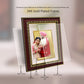 Diviniti Photo Frame With Customized Photo Printed on 24K Gold Plated Foil| Personalized Gift for Birthday, Marriage Anniversary & Celebration With Loved Ones|DG 105 S3