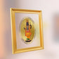 Diviniti 24K Gold Plated Ram Lalla Photo Frame For Home Decor, Wall Hanging, Table Top, Puja Room & Gift (32.5 CM X 25.5 CM)