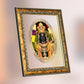 Diviniti 24K Gold Plated Ram Lalla Photo Frame For Home Decor, Table Top, Wall Hanging, Puja & Gift (28 CM X 23 CM)