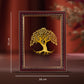 Diviniti 24K Gold Plated Tree of Life Photo Frame For Home Decor & Wall Hanging (32.5 CM X 25.5 CM)