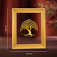 Diviniti 24K Gold Plated Tree of Life Photo Frame For Home Decor & Wall Hanging (28 CM X 23 CM)