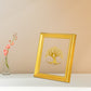 Diviniti 24K Gold Plated Tree of Life Photo Frame For Home Decor & Wall Hanging (13 CM X 15 CM)