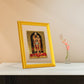 Diviniti 24K Gold Plated Ram Lalla Photo Frame For Home Decor, Table Top, Wall Hanging, Puja Room & Gift (20.8 CM X 16.7 CM)