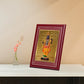Diviniti 24K Gold Plated MDF Photo Frame For Home Decor, Table Tops, Puja Room, Gift