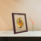 Diviniti 24K Gold Plated Ram Lalla Photo Frame For Home Decor, Table Top, Wall Hanging, Puja & Gift (28 CM X 23 CM)