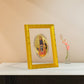Diviniti 24K Gold Plated Ram Lalla Photo Frame For Home Decor, Table Top, Wall Hanging, Puja Room & Gift (20.8 CM X 16.7 CM)