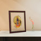 Diviniti 24K Gold Plated Ram Lalla Photo Frame For Home Decor, Wall Hanging, Table Top, Puja Room & Gift (32.5 CM X 25.5 CM)