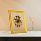 Diviniti 24K Gold Plated Ram Lalla Photo Frame For Home Decor, Table Top, Wall Hanging, Puja Room & Gift (20.8 CM X 16.7 CM)