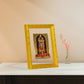 Diviniti 24K Gold Plated Ram Lalla Photo Frame For Home Decor, Table Top, Wall Hanging, Puja Room & Gift (20.8 CM X 16.7 CM)