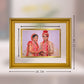 Diviniti Photo Frame With Customized Photo Printed on 24K Gold Plated Foil| Personalized Gift for Birthday, Marriage Anniversary & Celebration With Loved Ones|DG 056 S2.5