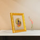 Diviniti 24K Gold Plated Ram Lalla Photo Frame For Home Decor, Wall Hanging, Table Top, Puja Room & Gift (13 X 15 CM)