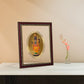 Diviniti 24K Gold Plated Ram Lalla Photo Frame For Home Decor, Wall Hanging, Table, Puja Room & Gift (32.5 CM X 25.5 CM)