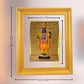 Diviniti 24K Gold Plated Ram Lalla Photo Frame For Home Decor, Wall Hanging Decor, Table, Puja Room & Gift (28 CM X 23 CM)