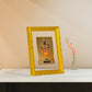Diviniti 24K Gold Plated Ram Lalla Photo Frame For Home Decor, Table Decor, Wall Hanging, Puja Room & Gift (20.8 CM X 16.7 CM)
