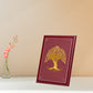 Diviniti 24K Gold Plated Tree of Life Photo Frame For Home Decor & Wall Hanging (23.6 CM X 35.4 CM)