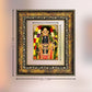 Diviniti 24K Gold Plated Ram Lalla Photo Frame For Home Decor, Table, Wall Hanging, Puja Room & Gift (13 CM X 15 CM)