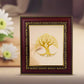 Diviniti 24K Gold Plated Tree of Life Photo Frame For Home Decor & Wall Hanging (13 CM X 15 CM)