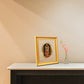 Diviniti 24K Gold Plated Ram Lalla Photo Frame For Home Decor, Table Top, Wall Hanging, Puja & Gift (28 CM X 23 CM)