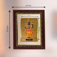 Diviniti 24K Gold Plated Ram Lalla Photo Frame For Home Decor, Wall Hanging Decor, Table, Puja Room & Gift (20.8 CM X 16.7 CM)